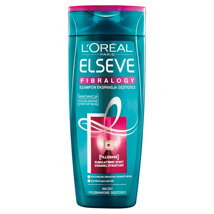 0 1 loreal paris elseve fibralogy szampon ekspansja gęstości