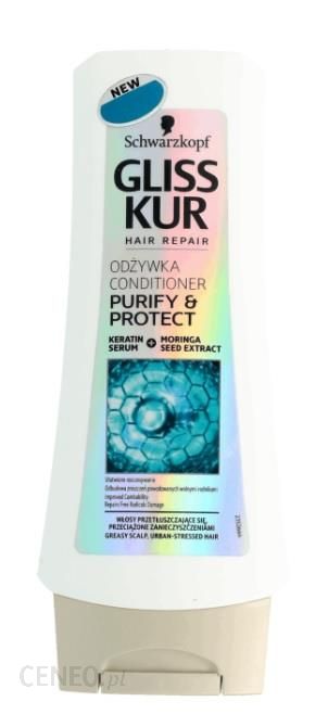 schwarzkopf purify&protect odżywka do włosów