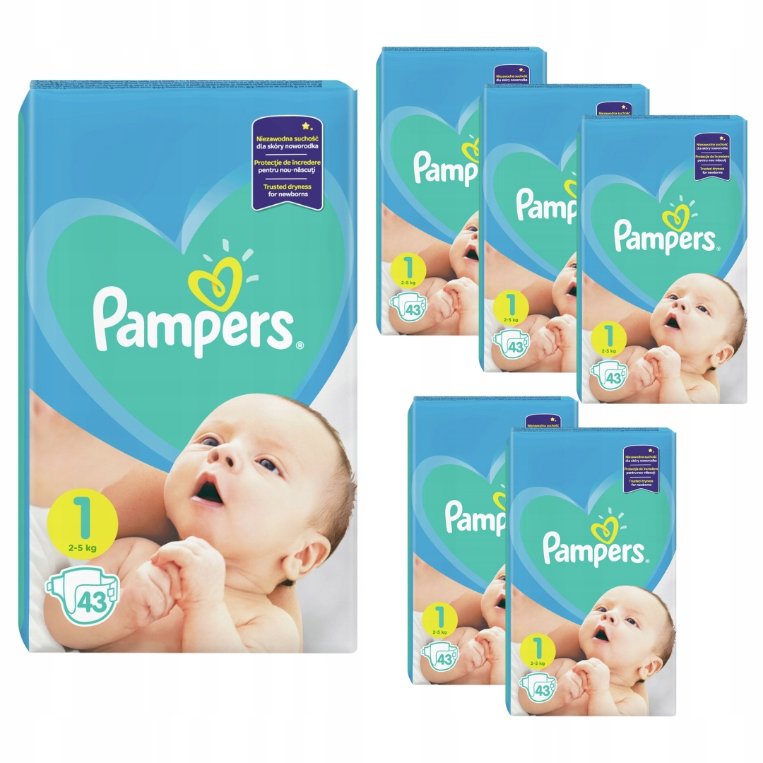 pieluszki pampers newborn 2-5 kg