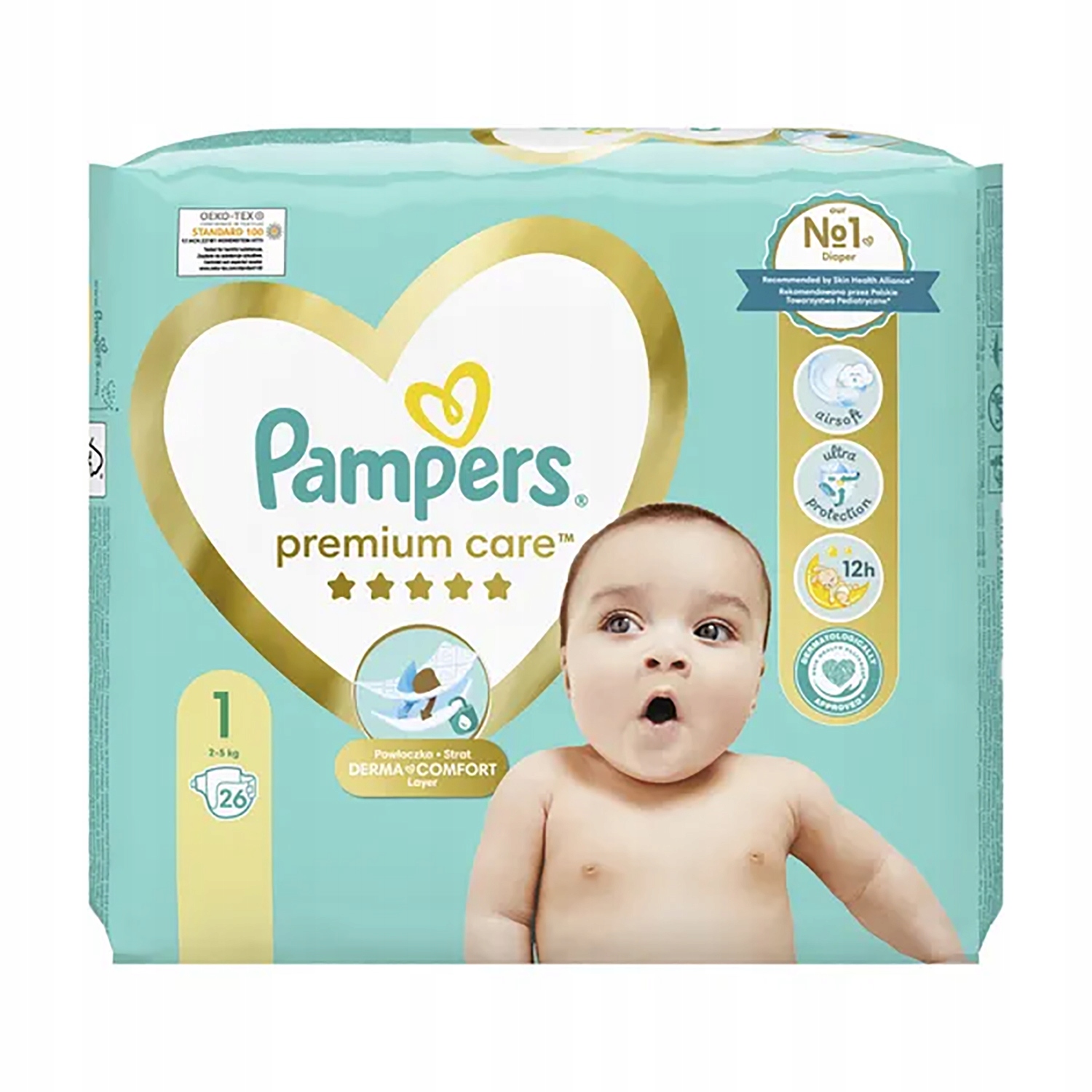 pieluchy pampers 1 allegro