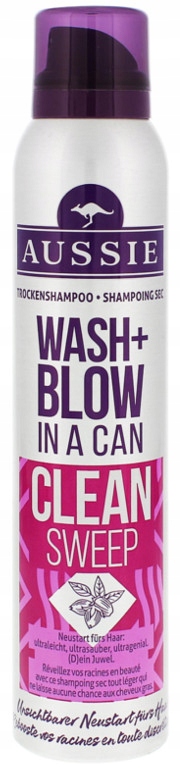 aussie suchy szampon wash+ blow cena 180 ml