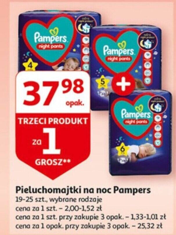 19 zł rabatu pampers