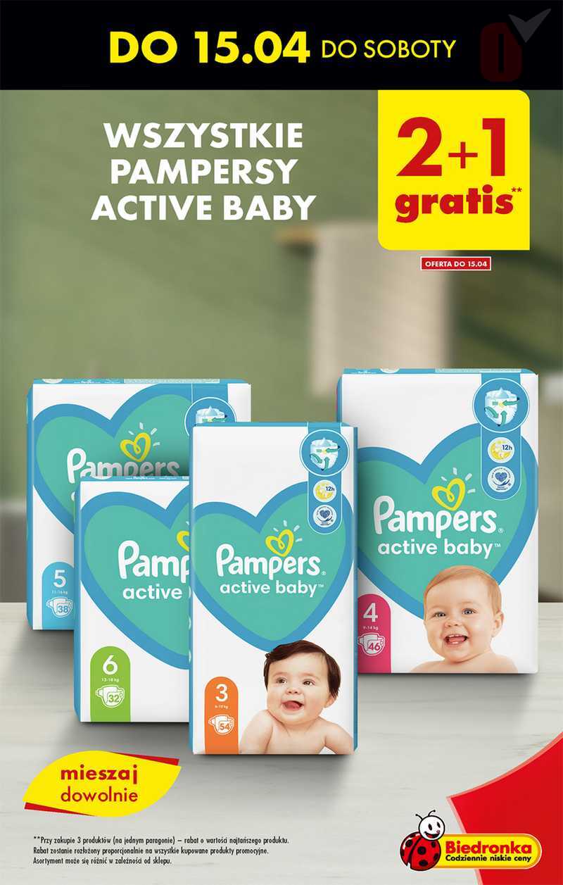 pampers 2 biedronka