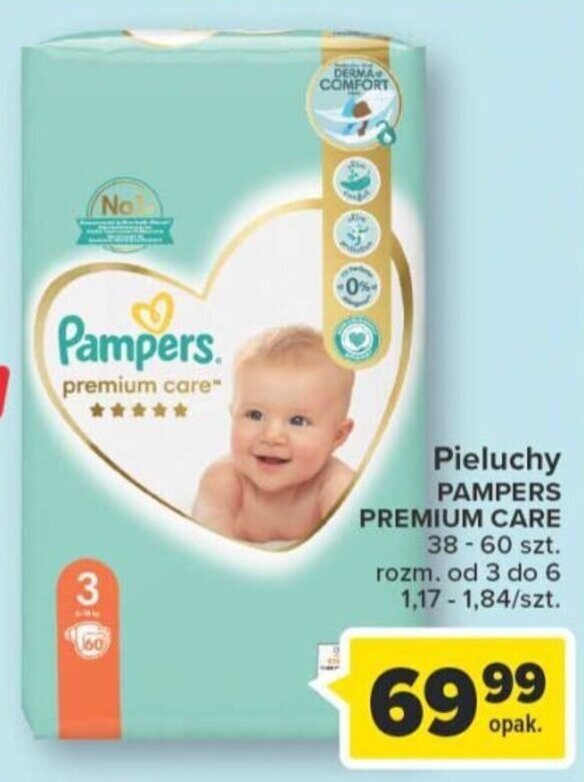 pampers premium care carrefour promocja