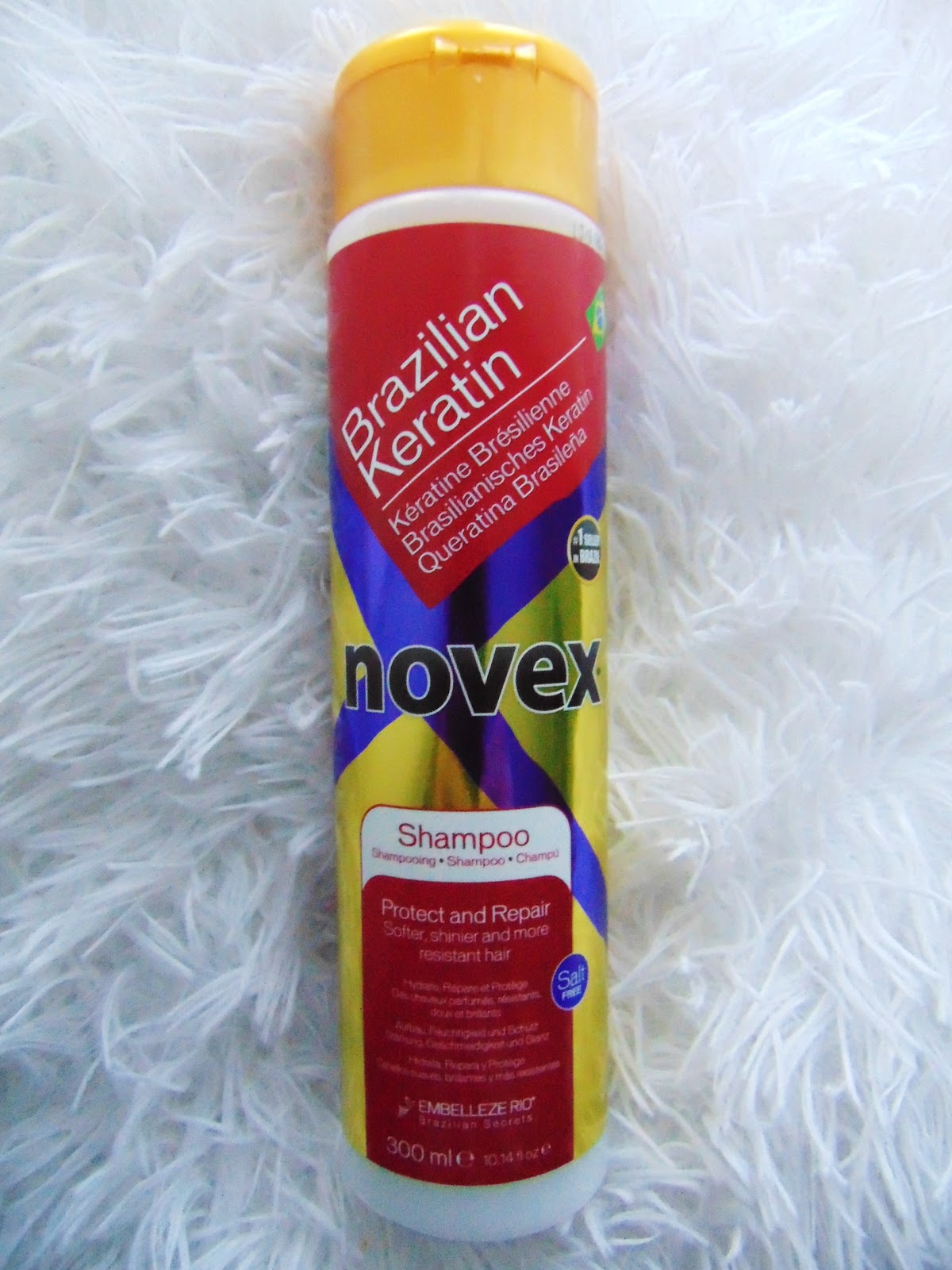 novex brazilian keratin szampon opinie