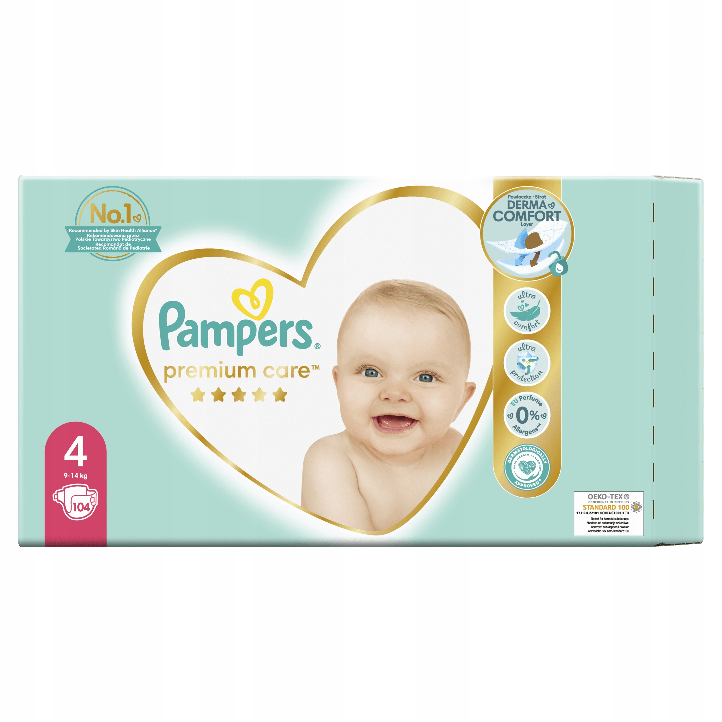 pampers premium care 104 szt