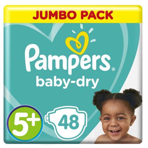 activ baby dry pampers 5+