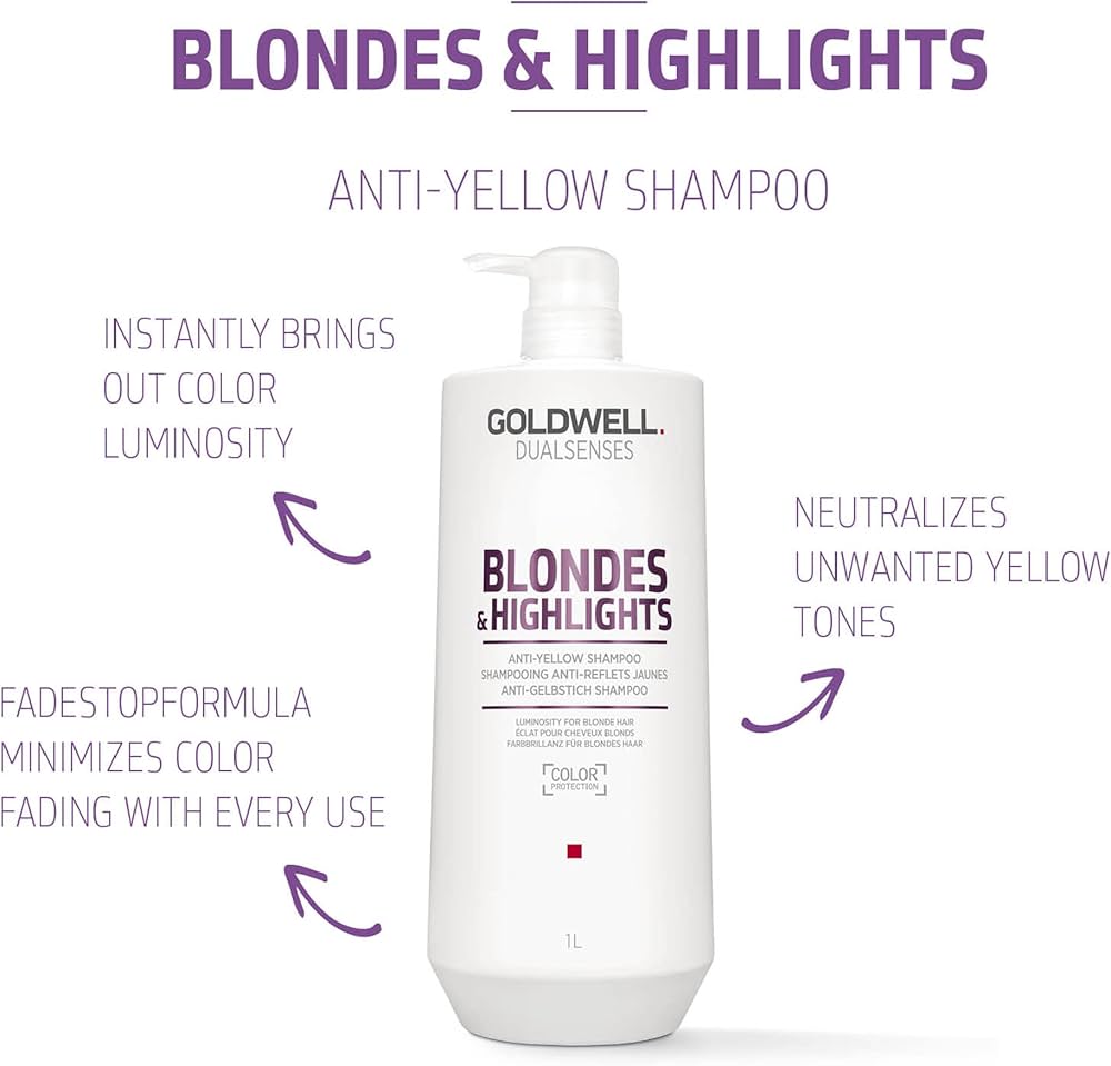 goldwell blondes and highlights szampon