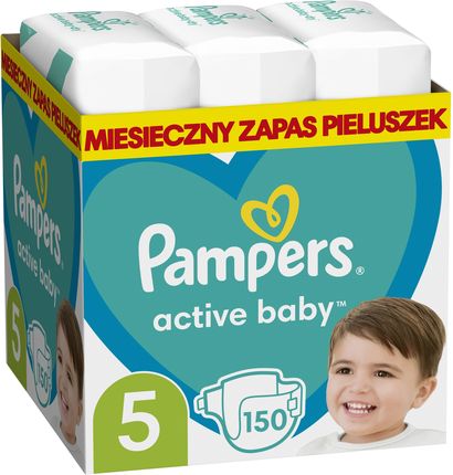 pampers baby active 5 150