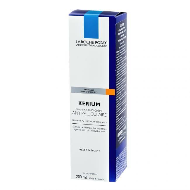 la roche-posay kerium szampon przeciwłupieżowy na łupież suchy 400 ml