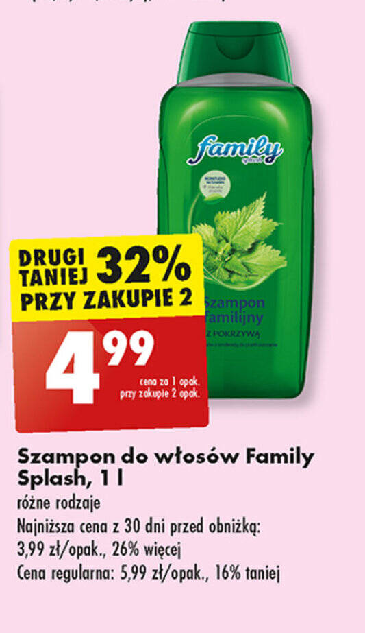 szampon family z biedronki