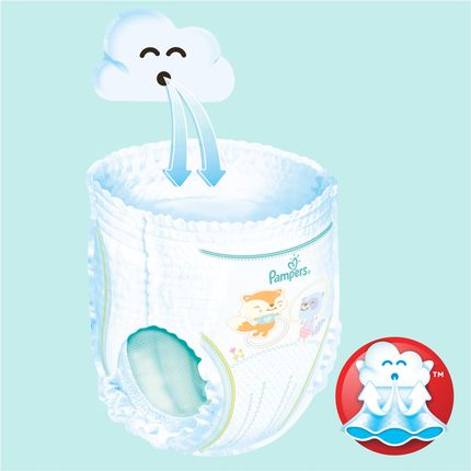 pampers pants rozmiar 6 88 pieluchomajtek