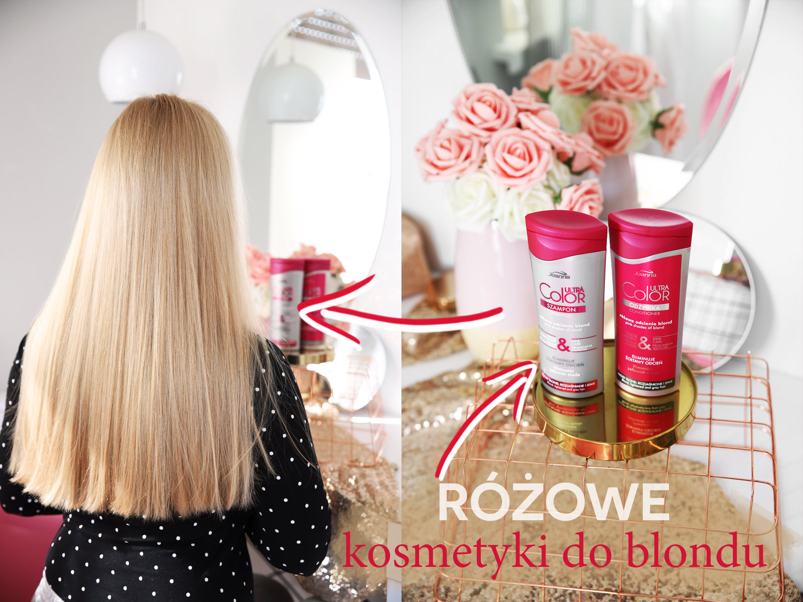 joanna blond szampon różowy