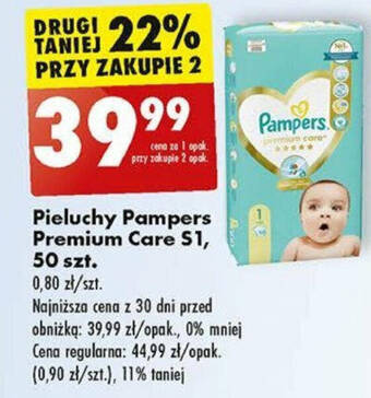 promocje pampers premium care