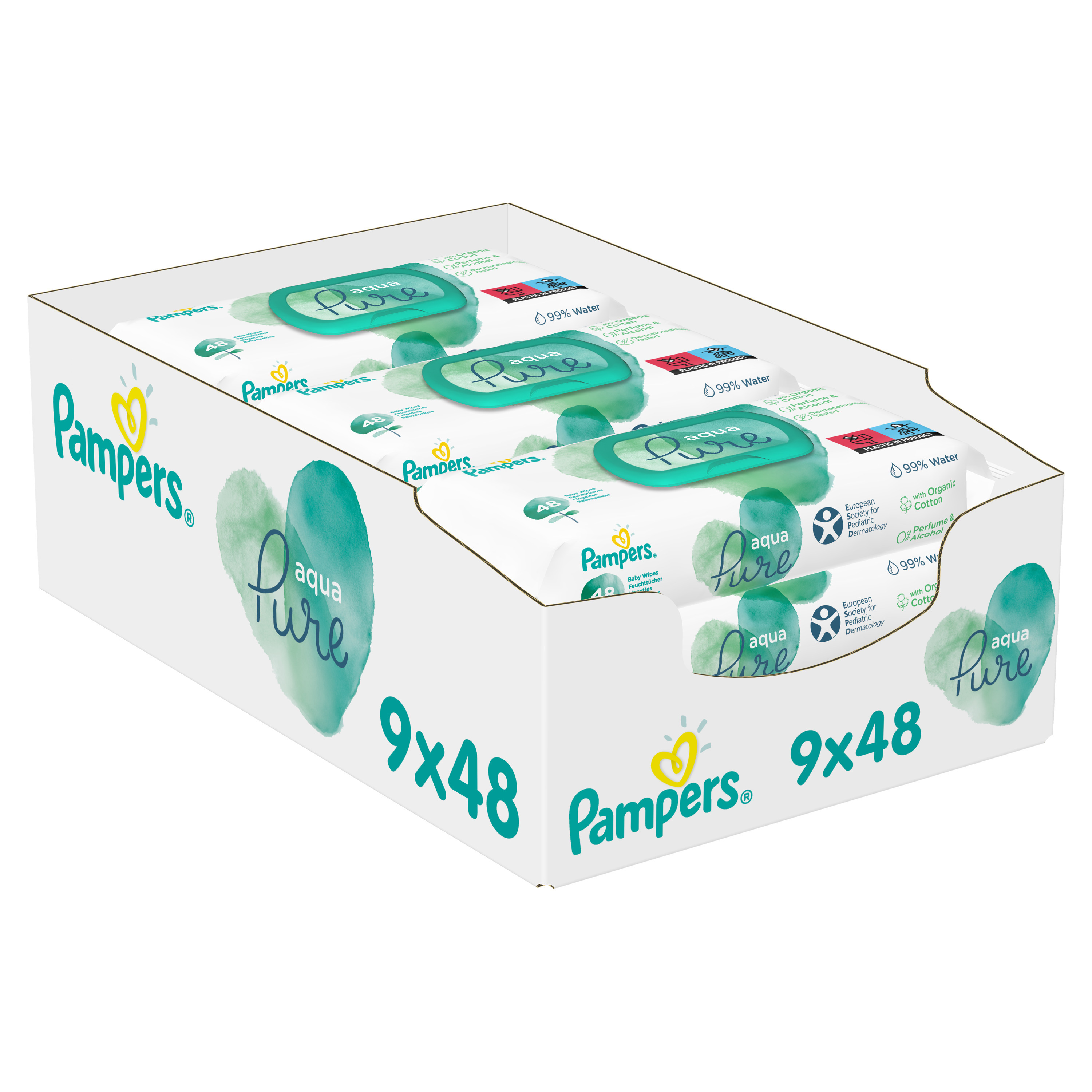 pampers pure chusteczki sklad