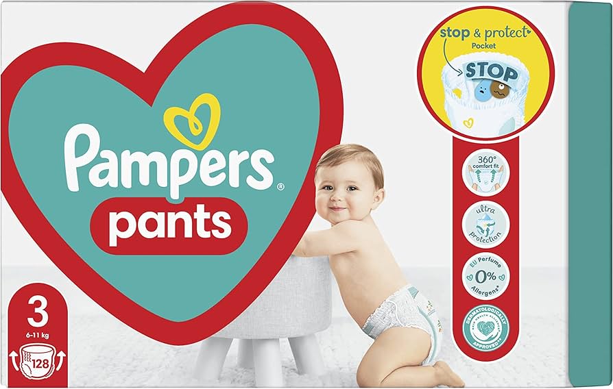 próbka pieluchomajtek pampers pants rozmiar 3