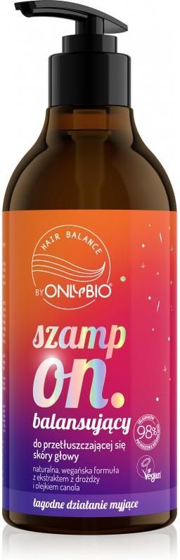 szampon do włosów przetłuszczających się tubka 200 ml onlybio