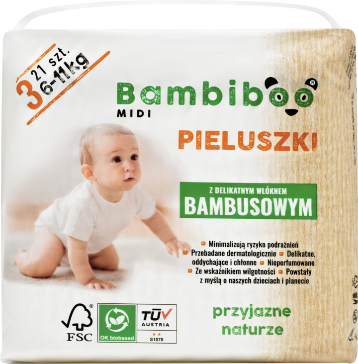 pieluszki bambusowe rossmann bambiboo