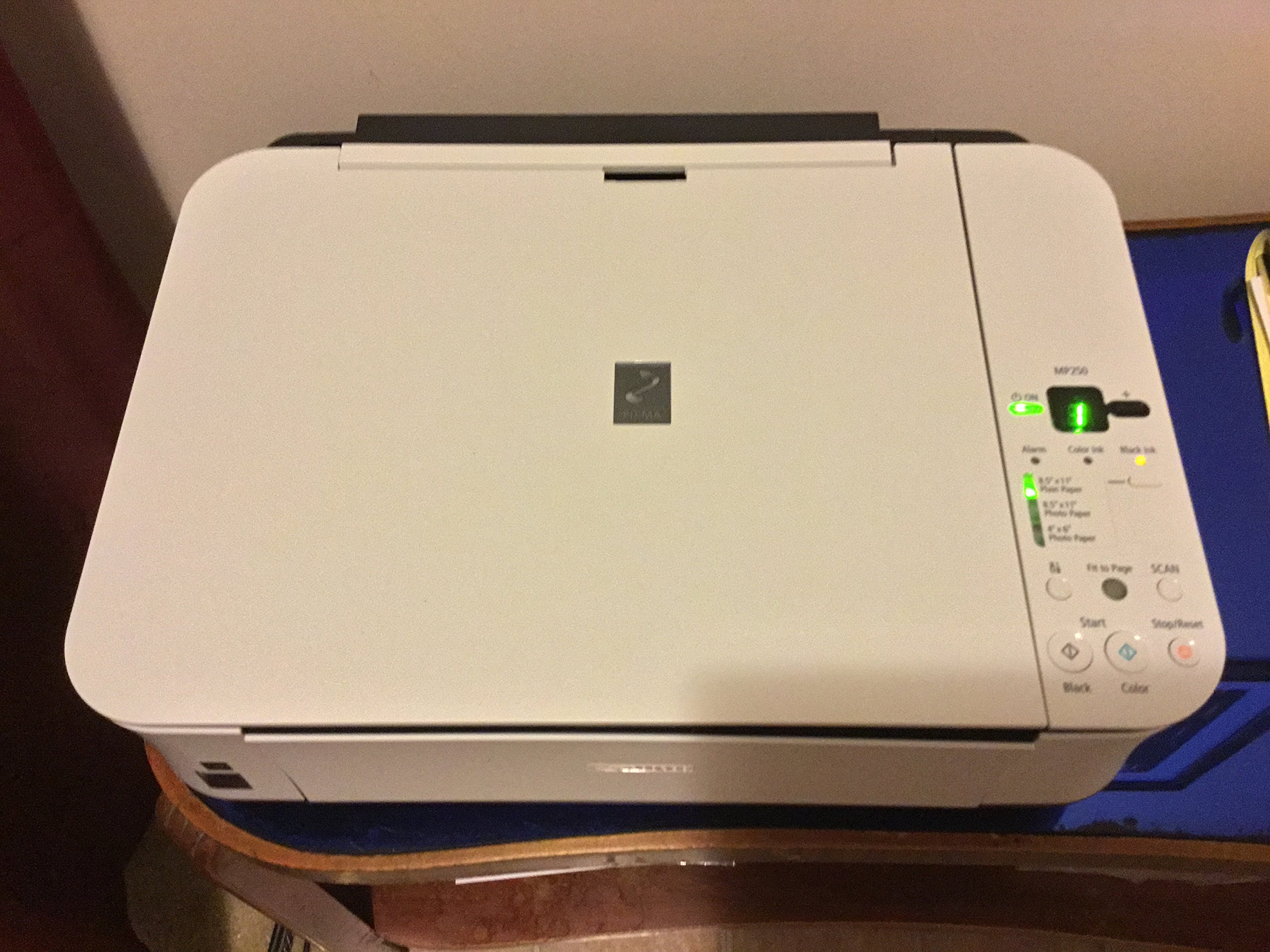 drukarka canon pampers mp250