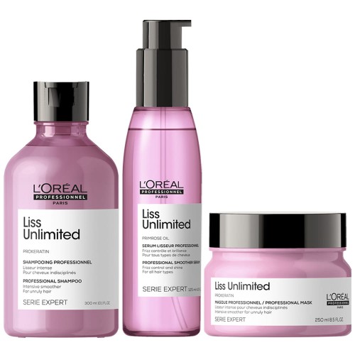 loreal szampon i odżywka liss unlimited