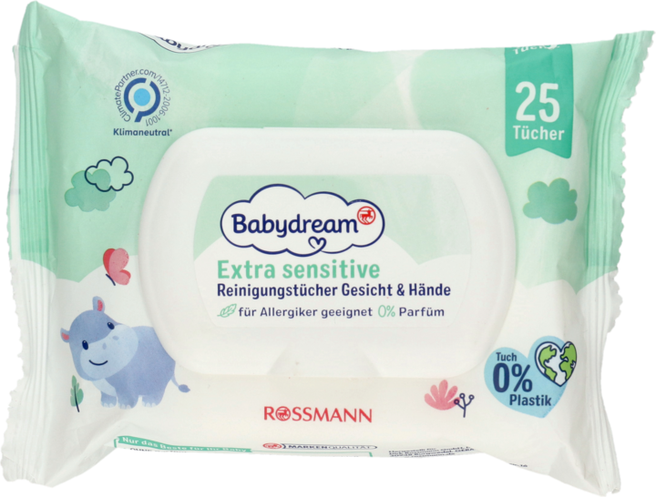 chusteczki nawilżane rossmann babydream extra sensitive