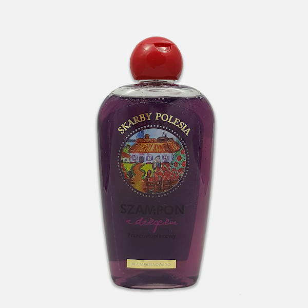 szampon z dziegciem-przeciwłup 250ml skarby polesia