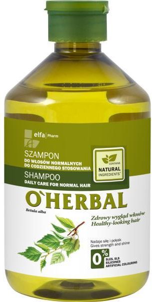 elfa pharm o herbal szampon do włosów cienkich 500ml