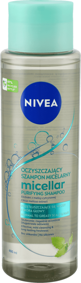 nivea szampon micelarny włosów przetłuszczających się