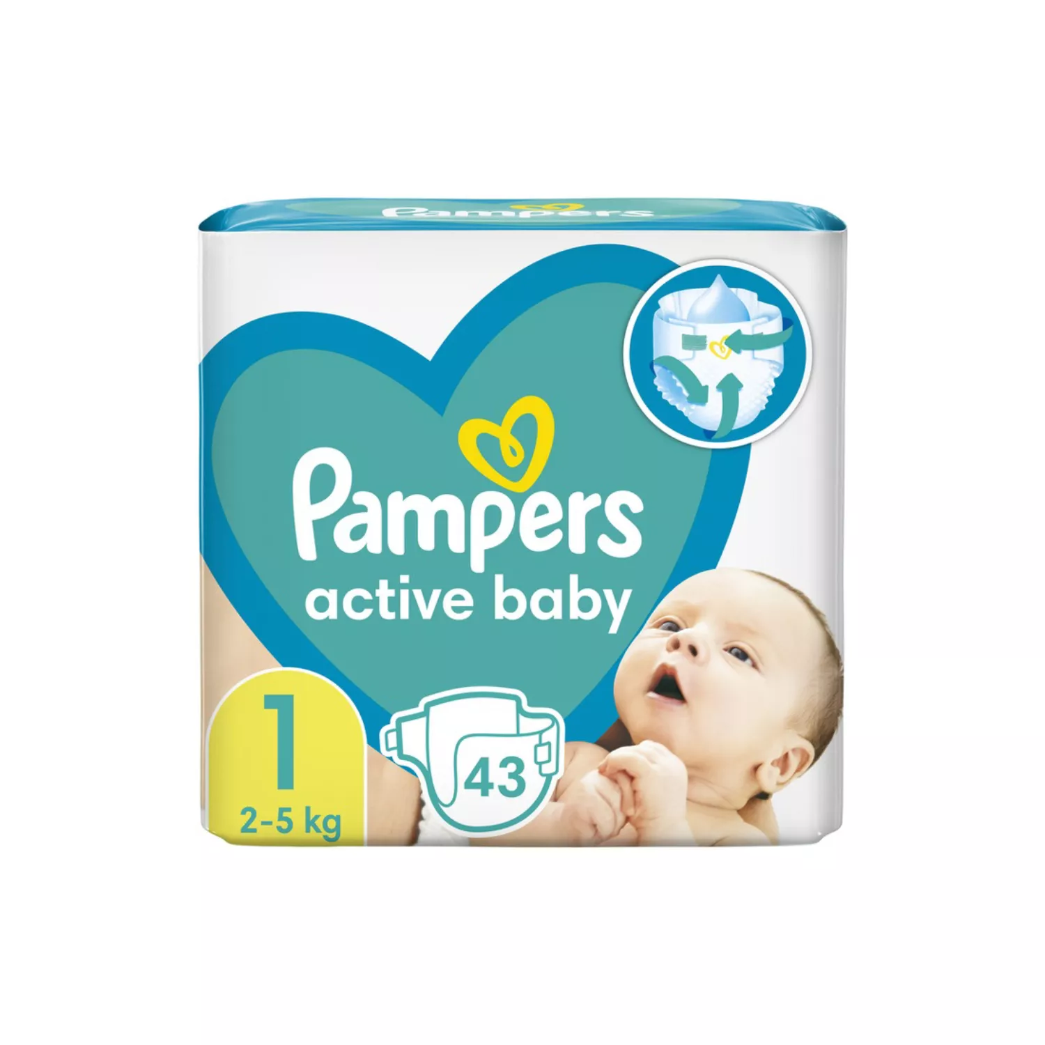 pampers active baby new baby pieluchy jednorazowe rozmiar 2 mini