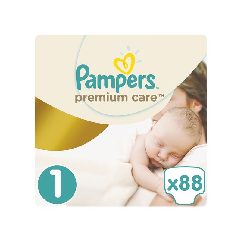 pampers premium care 1 newborn88 szt