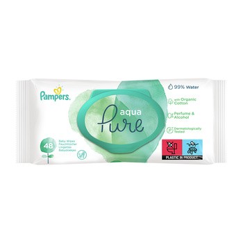 pampers aqua pure chusteczki