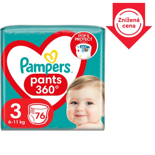 pampers pants 3 60 szt tesco