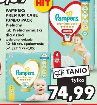 pampers premium care 4 pants promocja