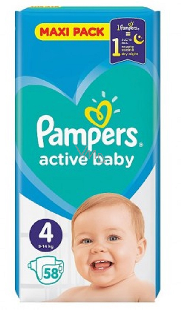 pampers 4 9 kg active baby 4-9