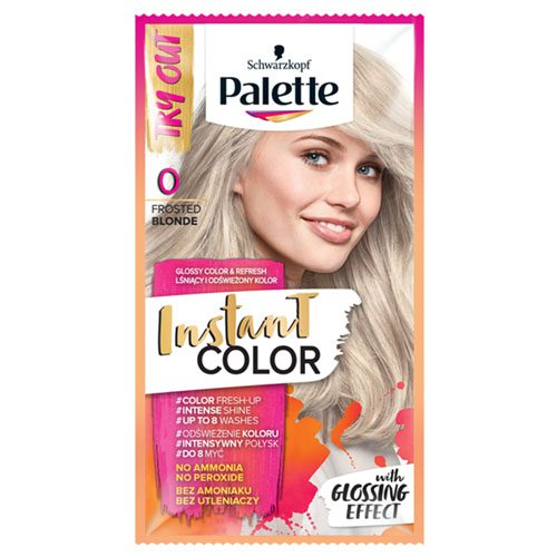 palette instant color szampon koloryzujący mroźny blond