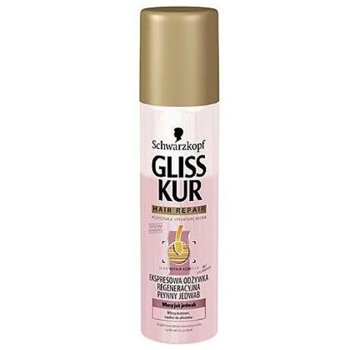 gliss kur liquid silk ekspresowa odżywka regenerująca do włosów wizaz