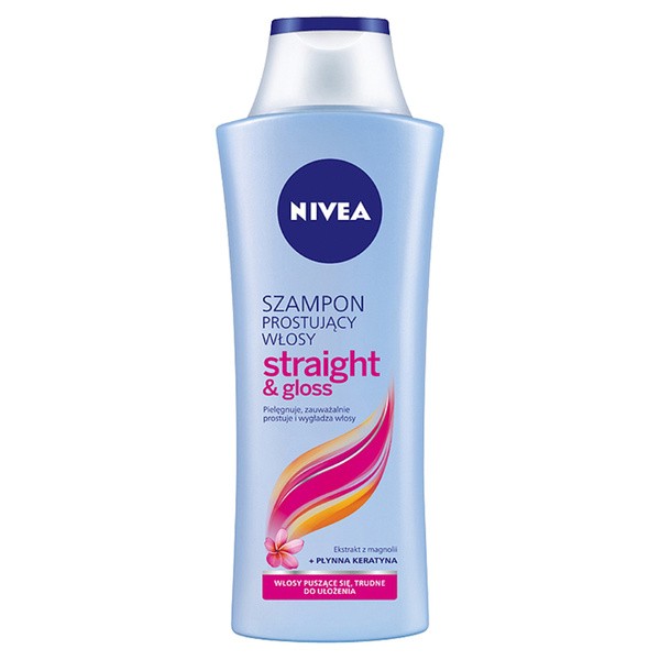 nivea szampon straight & gloss