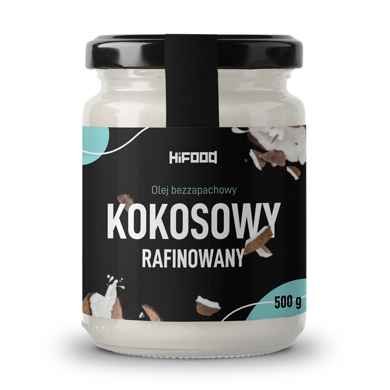 olejek kokosowy do włosów rafinowany