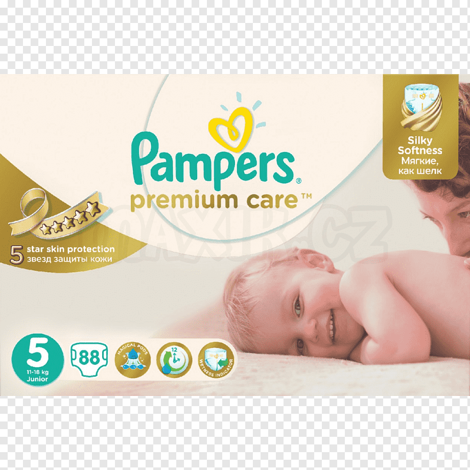 pampers premium care logo