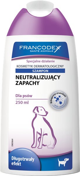 szampon dla psa niwelujący zapach