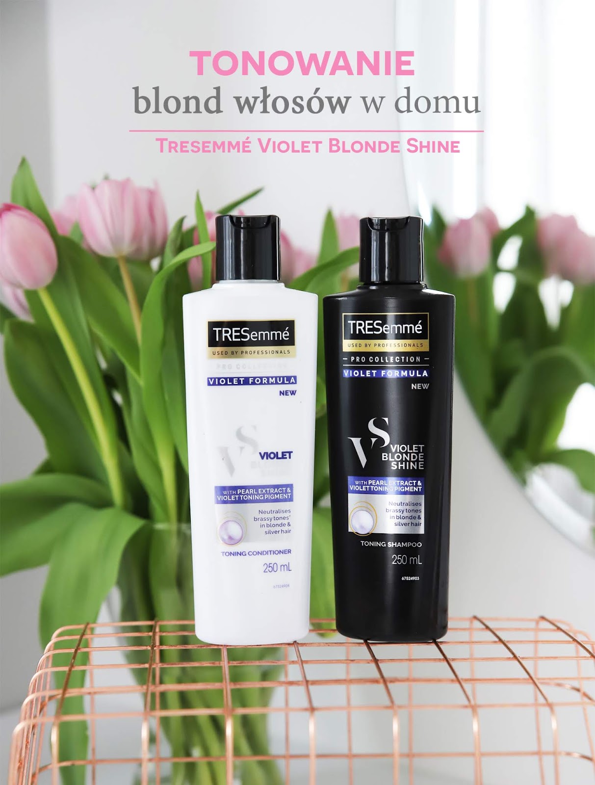 tresemme szampon do włosów blond