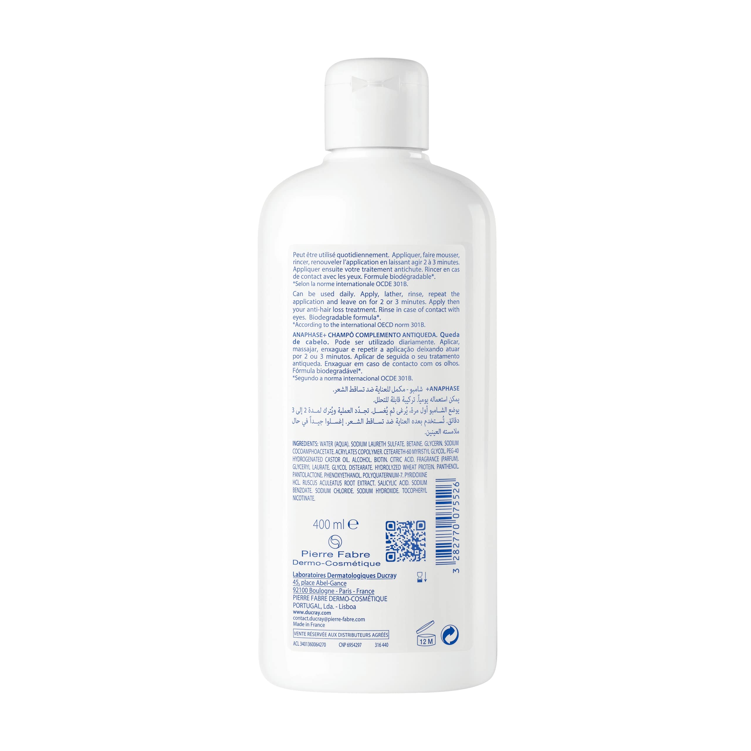 ducray anaphase szampon 400ml