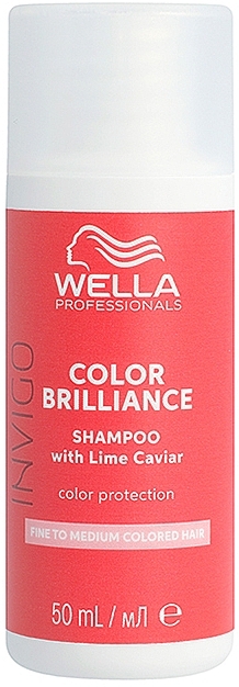 wella brilliance szampon pielęgnujący farbowane włosy cienkie wizaz