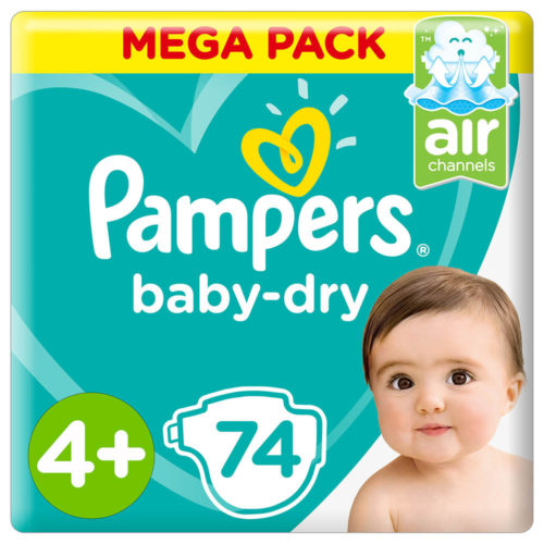 pampers active baby-dry74 szt