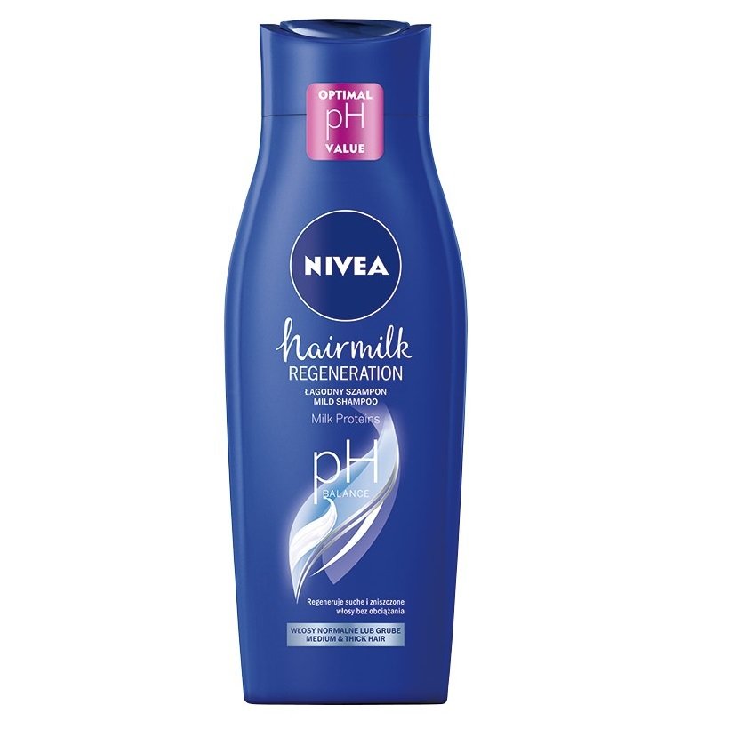 nivea hairmilk szampon pielęgnujący