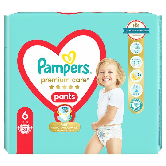 pampers premium care pants tesco