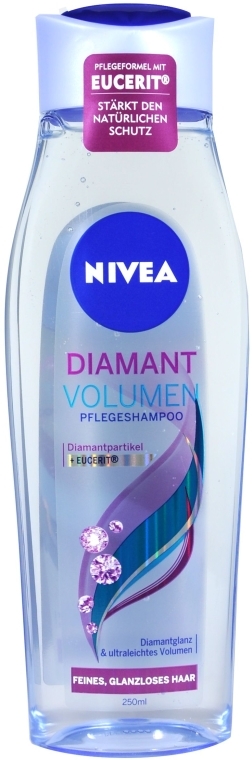 nivea szampon pielegnujacy diamond volume care