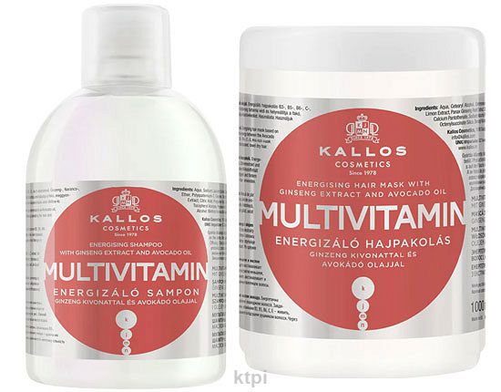 kallos kjmn multivitamin szampon do włosów