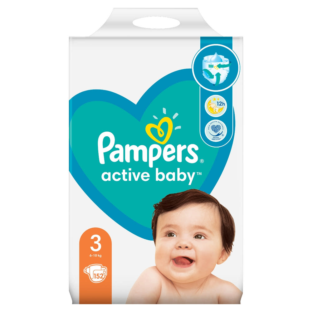 pampers active baby dry 3 68 sztuk rossmann