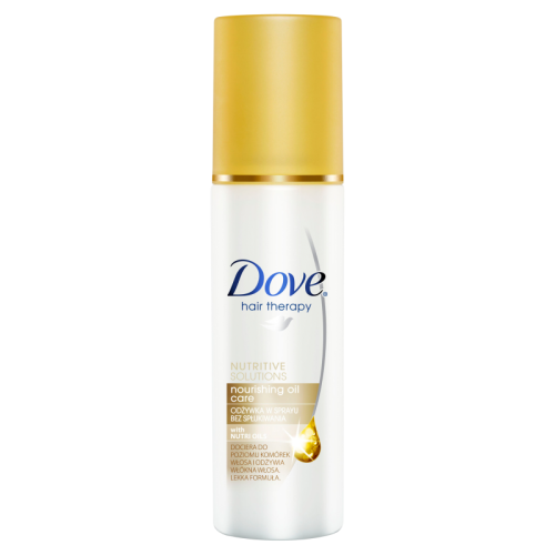 odżywka do włosów dove w sprayu nutri oil care